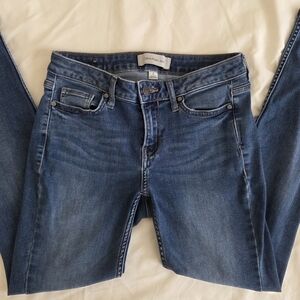 Calvin Klein Women’s Skinny Jeans in Dark Blue Wash